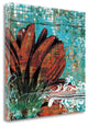 "Graffiti Gerbera" By Christina Lazar Schuler, Giclee on Gallery Wrap Canvas