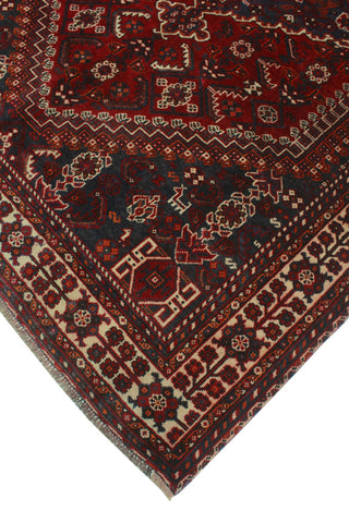 Fine Vintage Distressed Nabulung Red Rug