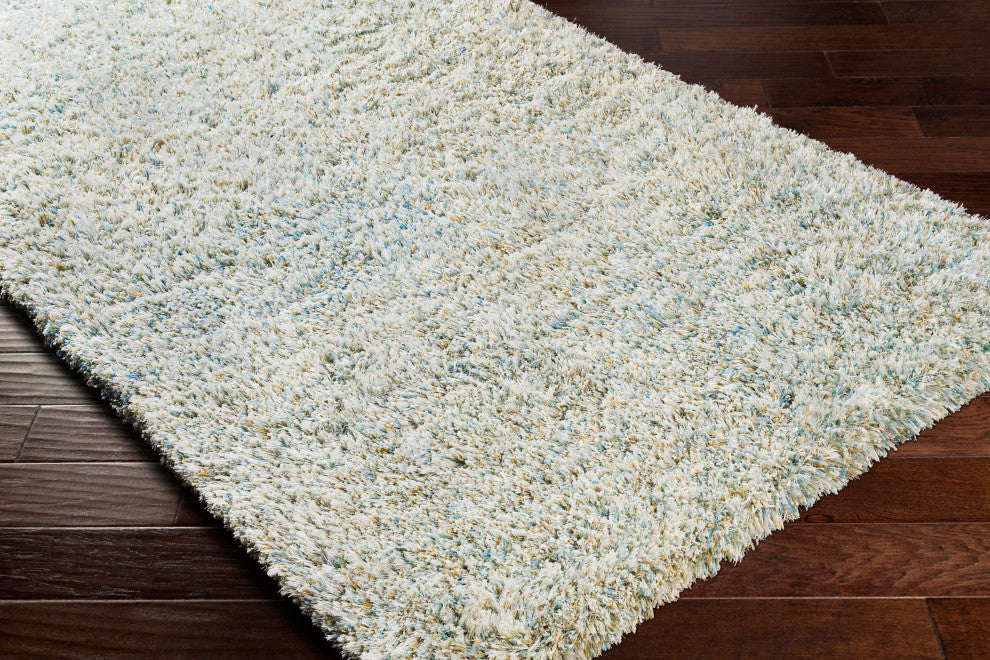 Surya Anaheim AHM-2300 Hand Woven Area Rug, Sky Blue, 2'6" x 8'