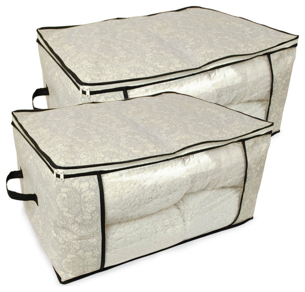 DII Soft Storage  Damask (Set of 2)