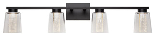 Dalton - Bathroom Vanity, Black, 4-Light