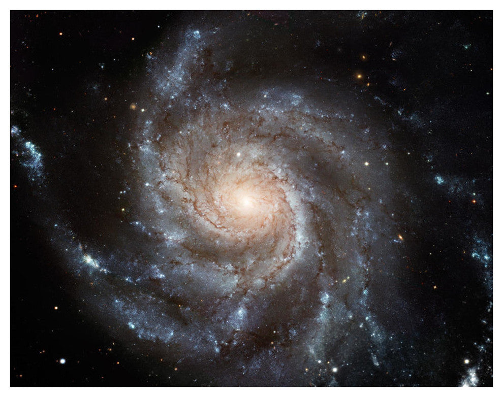 "Messier 101 (M101)" Digital Paper Print by NASA, 42"x32"
