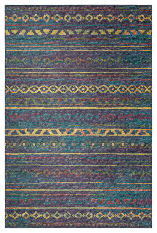 Indoor/Outdoor Sedona SN10 Ink Machine Washable 9' x 12' Rug