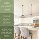 Farmhouse Ceiling Pendant Light Oak Wood Pendant Lamp