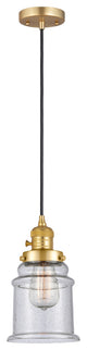 INNOVATIONS 201CSW-SG-G184-LED 1-Light Mini Pendant Satin Gold