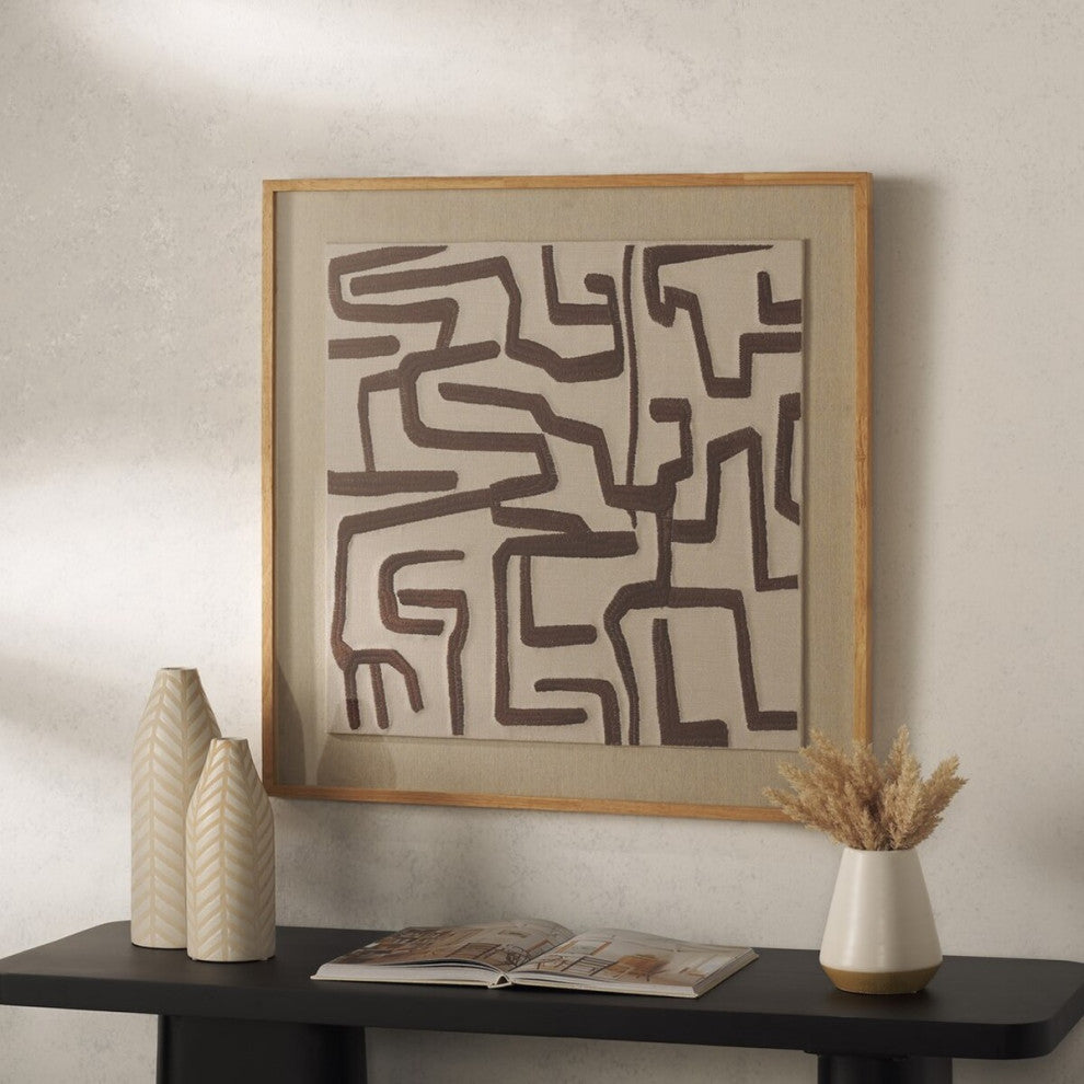 Safavieh Tari, 30x30, Textile Art