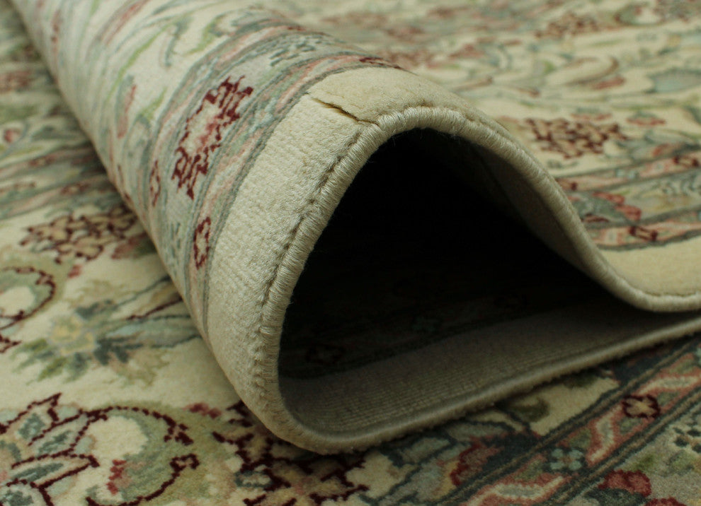 Pak-Persian Nadeem Ivory Rug, 9'0x12'0