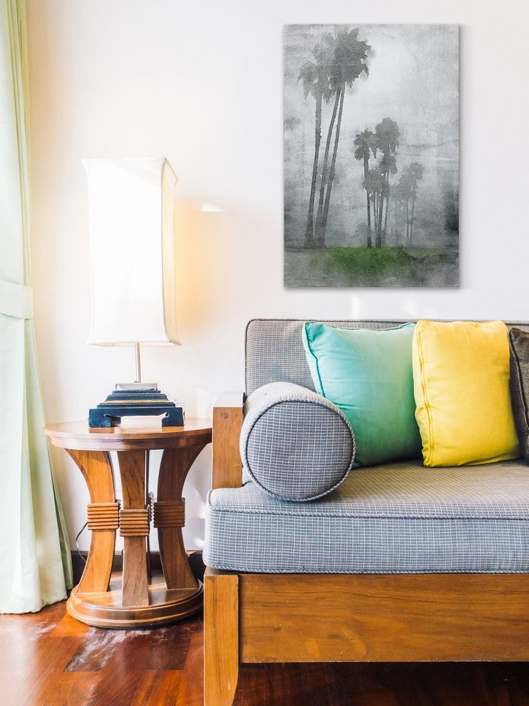 "A Foggy Morning" Painting Print on Wrapped Canvas, 40x60
