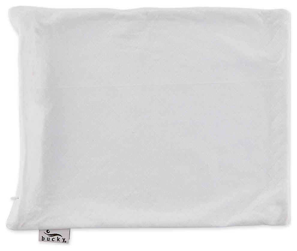 Bucky Bed Pillow Case, White