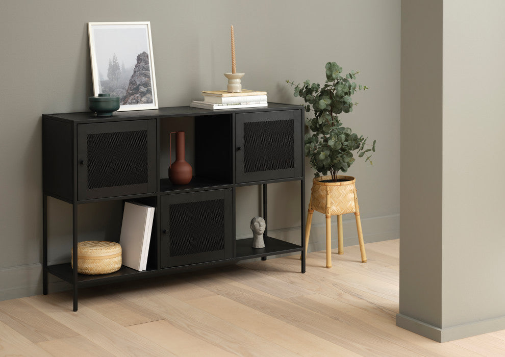 Metal 3-door Cabinet 47"