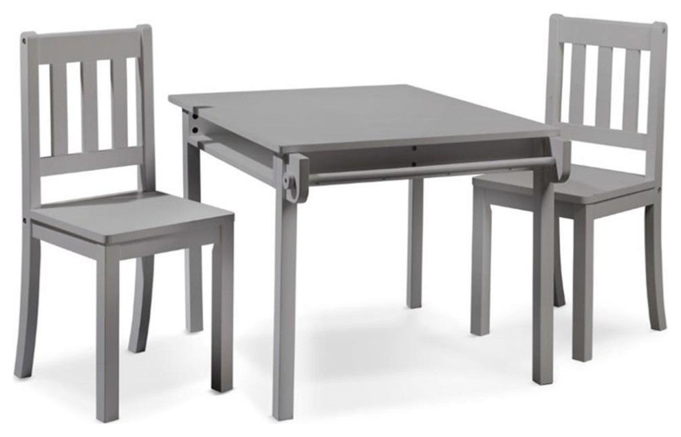 Sorelle Imagination Table and Chair Set in Gray