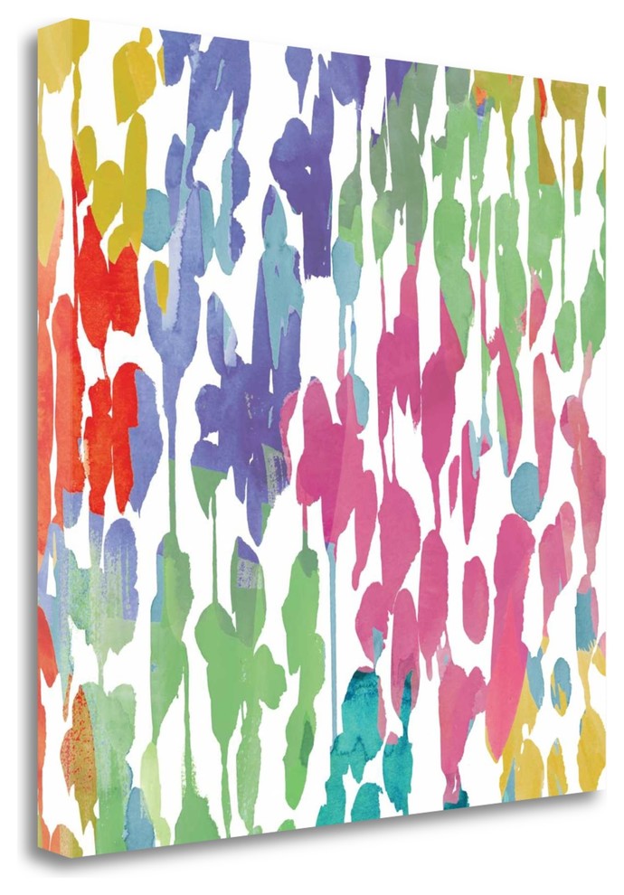 "Splashes Of Color II" By Wild Apple Portfolio, Giclee on Gallery Wrap Canvas