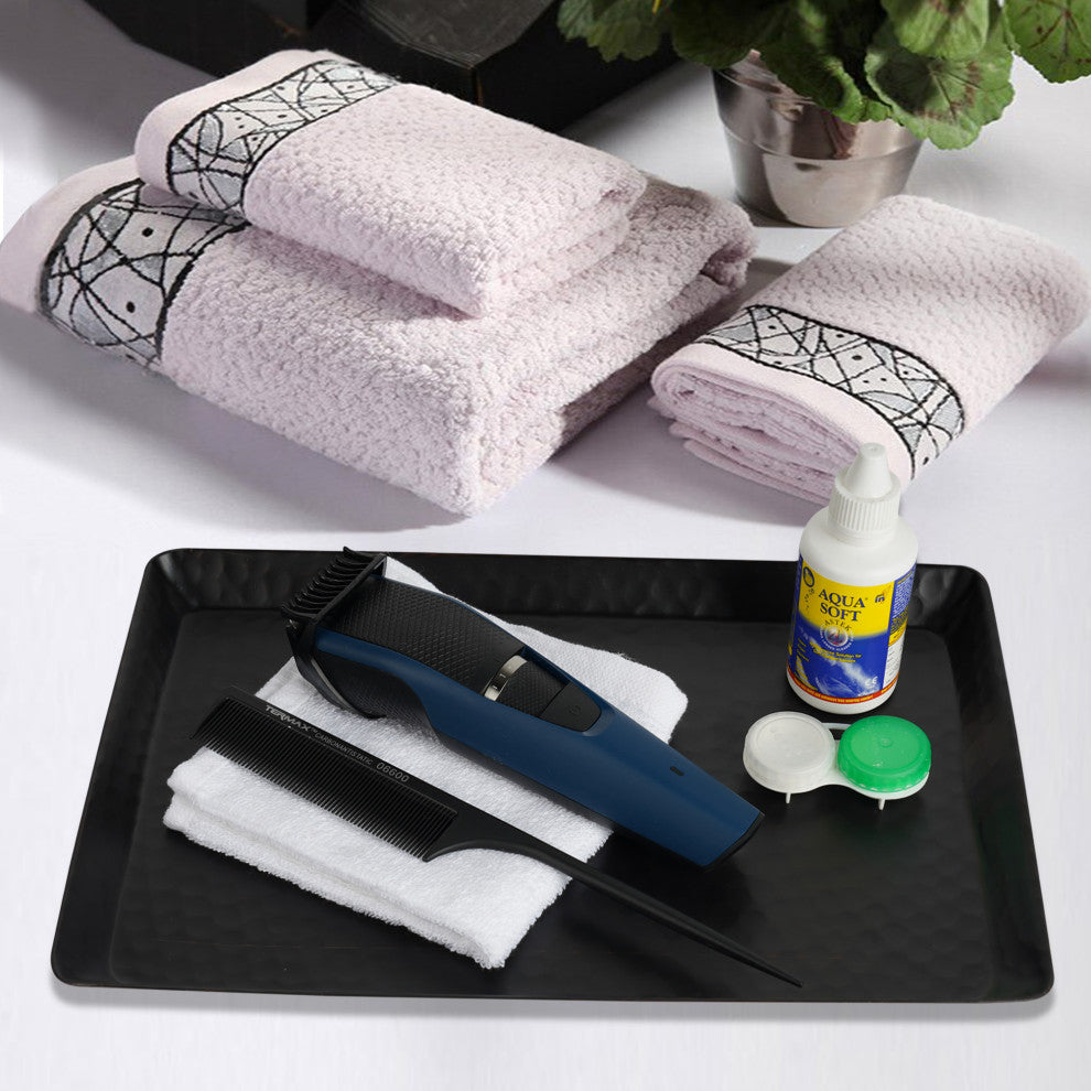 nu steel Hammered Vanity Tray, Oil Rubbed Bronze