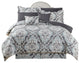 Kathy Ireland 10pc Bed in a Bag Comforter Set, Nora, Queen