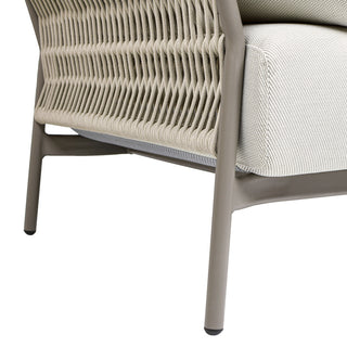 Jasper 73" Weaving Outdoor Patio Sofa, Wheat Beige