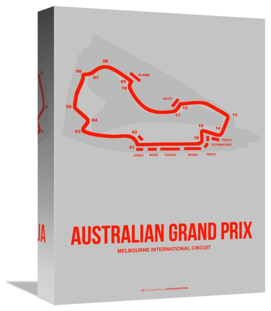 "Australian Grand Prix 1" Fine Art Print