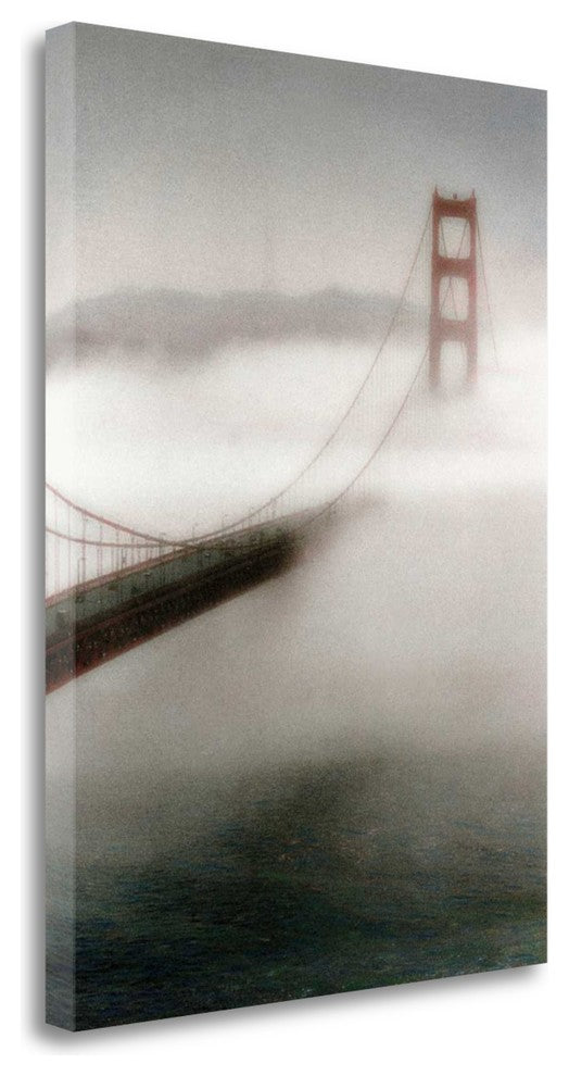 "The Fog Comes In" By Laura Culver, Giclee Print on Gallery Wrap Canvas