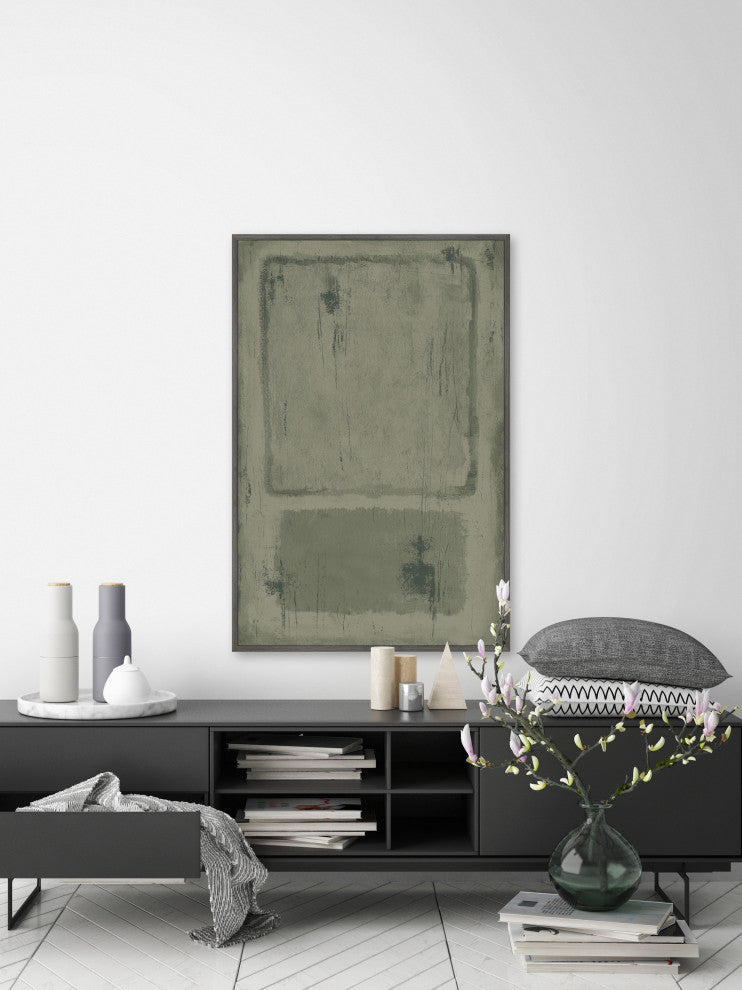 "Shadow of Life" Floater Framed Painting Print on Canvas, 40x60