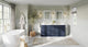 IB MIRROR Dimmable Lighted Bathroom Mirror Harmony, Crystal Clear Mirror, 55"x36"