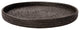 Artifacts Rattan™ Round Serving / Ottoman Tray, Tudor Black, Medium