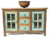 San Marcial Rustic Reclaimed Wood Bathroom Vanity, 55"x20"x32"