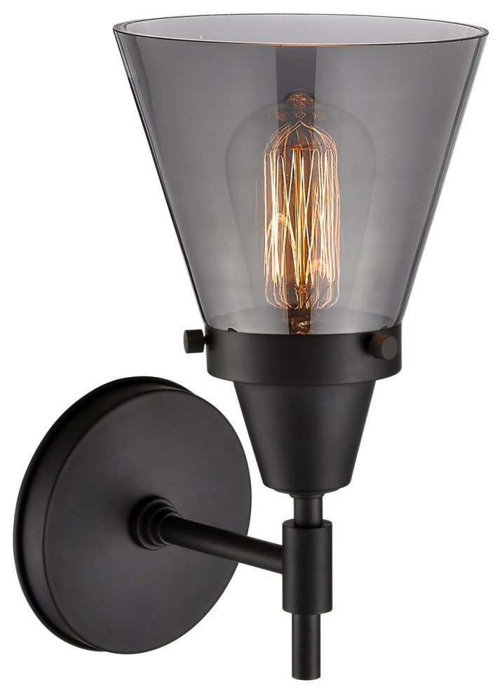 INNOVATIONS LIGHTING 447-1W-BK-G63 Caden 1 Light 9 inch Sconce