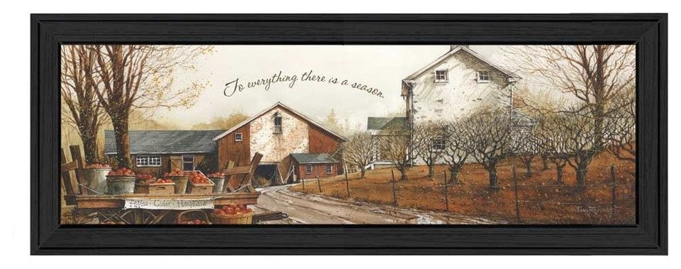 "To Everything" By John Rossini, Printed Wall Art, Ready To Hang, Black Frame