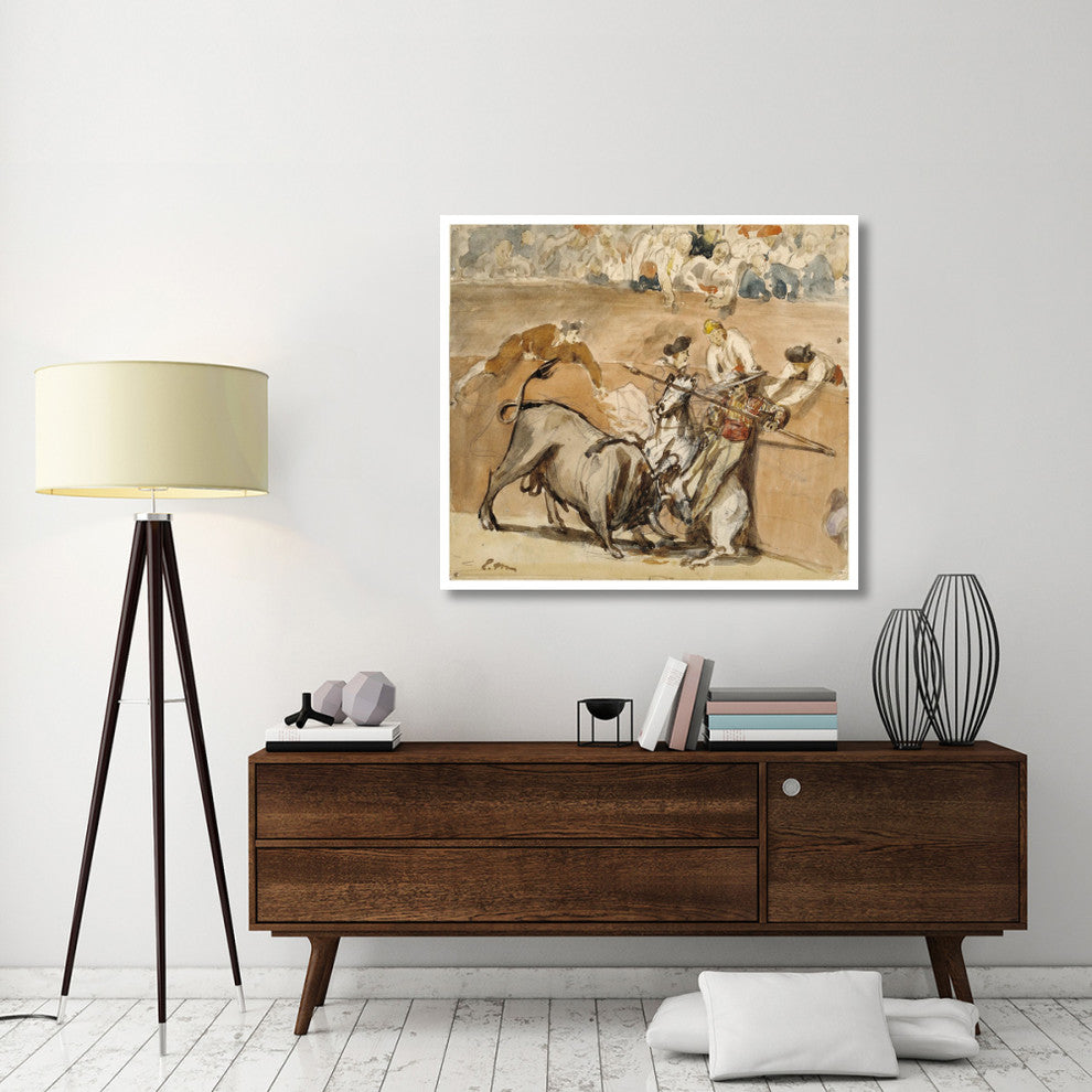 "Bullfight" Digital Paper Print by Edouard Manet, 46"x41"