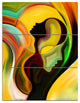 "Way of Parenting" Glossy Metal Wall Art, 3 Panels, 28"x36"