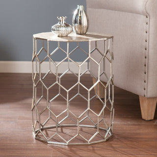 Stephany Metal Accent Table
