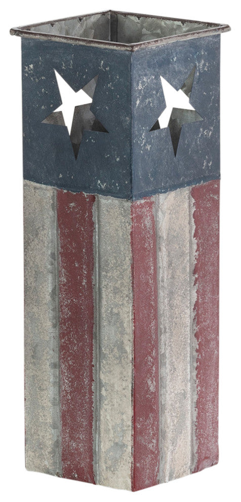 Small Patriotic Flower Planter