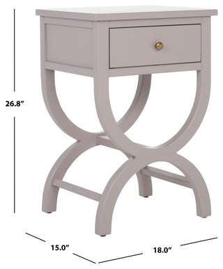 Safavieh Maxine Accent Table w/ Storage Drawer, Coin