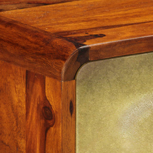 vidaXL TV Stand TV Unit Sideboard Home TV Console Unit Solid Sheesham Wood