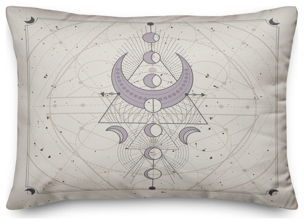 Mystic Moon 1 14"x20" Spun Poly Pillow