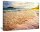 "Vintage Style Beach At Similan Park" Seascape Wall Art, 20"x12"