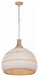 Crystorama Zanzibar 5 Light Soft Gold Chandelier