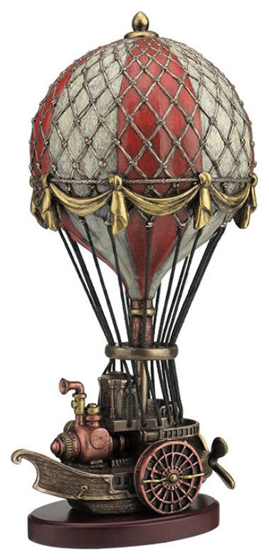 Steampunk Hot Air Balloon Statue