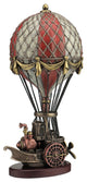 Steampunk Hot Air Balloon Statue