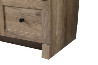 Home Living 60" SIngle Bathroom Vanity, Natural Oak