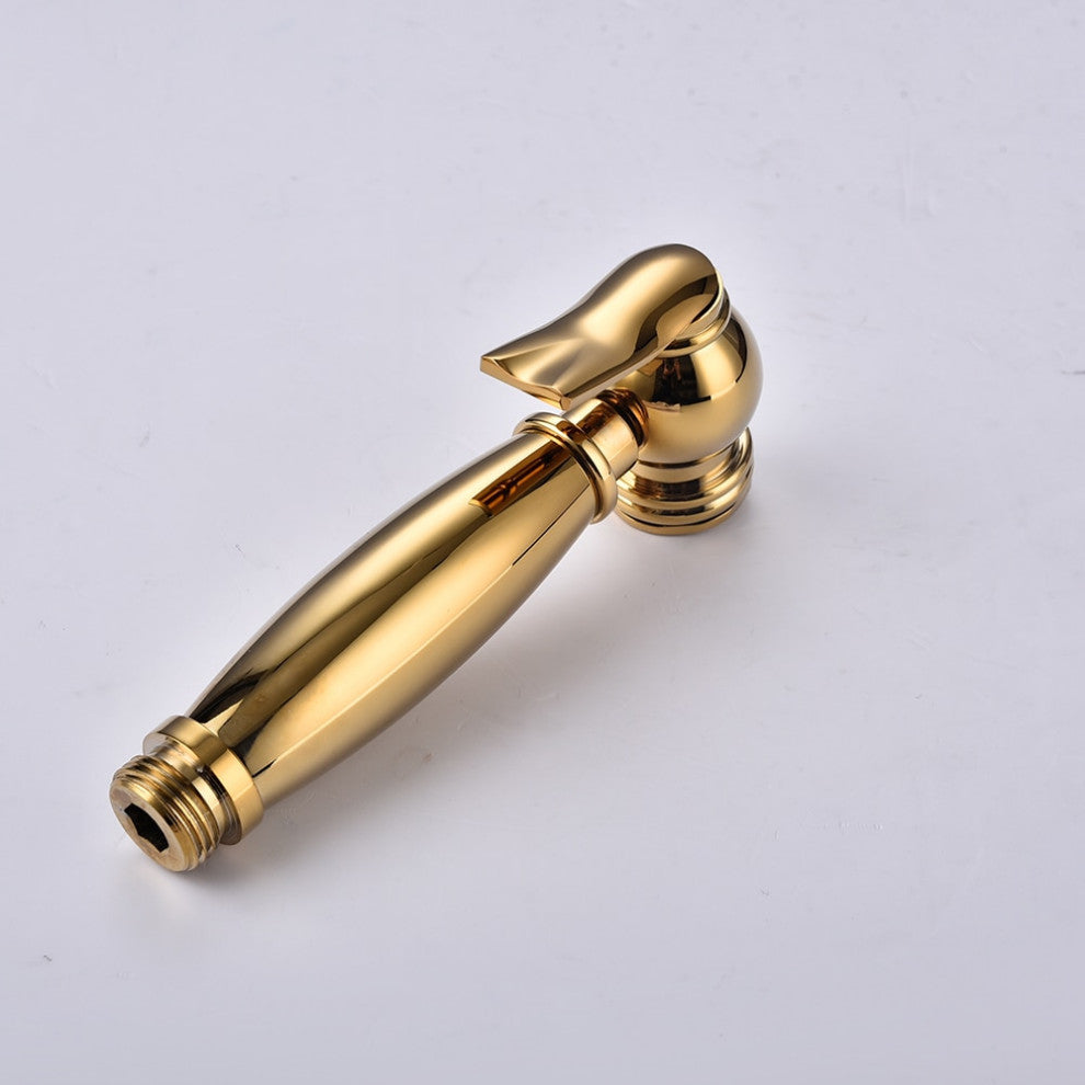 Wall-Mounted Handheld Bathroom Toilet Bidet Faucet Sprayer