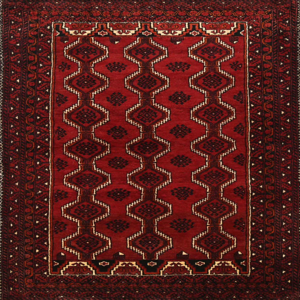 Ahgly Company Indoor Square Traditional Area Rugs, 5' Square