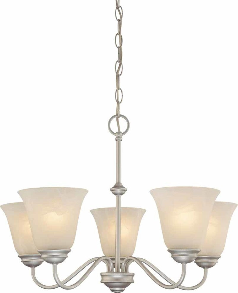 Hammond 5-Light Interior Chandelier, Nickel