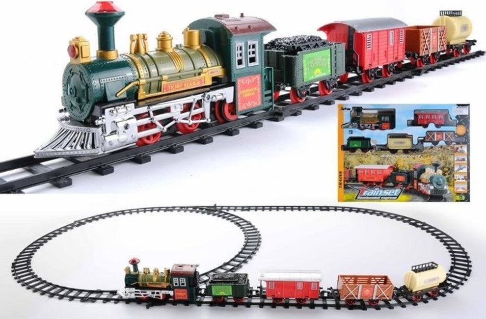 16-Battery Operated Animated Continental Train Set With Sound