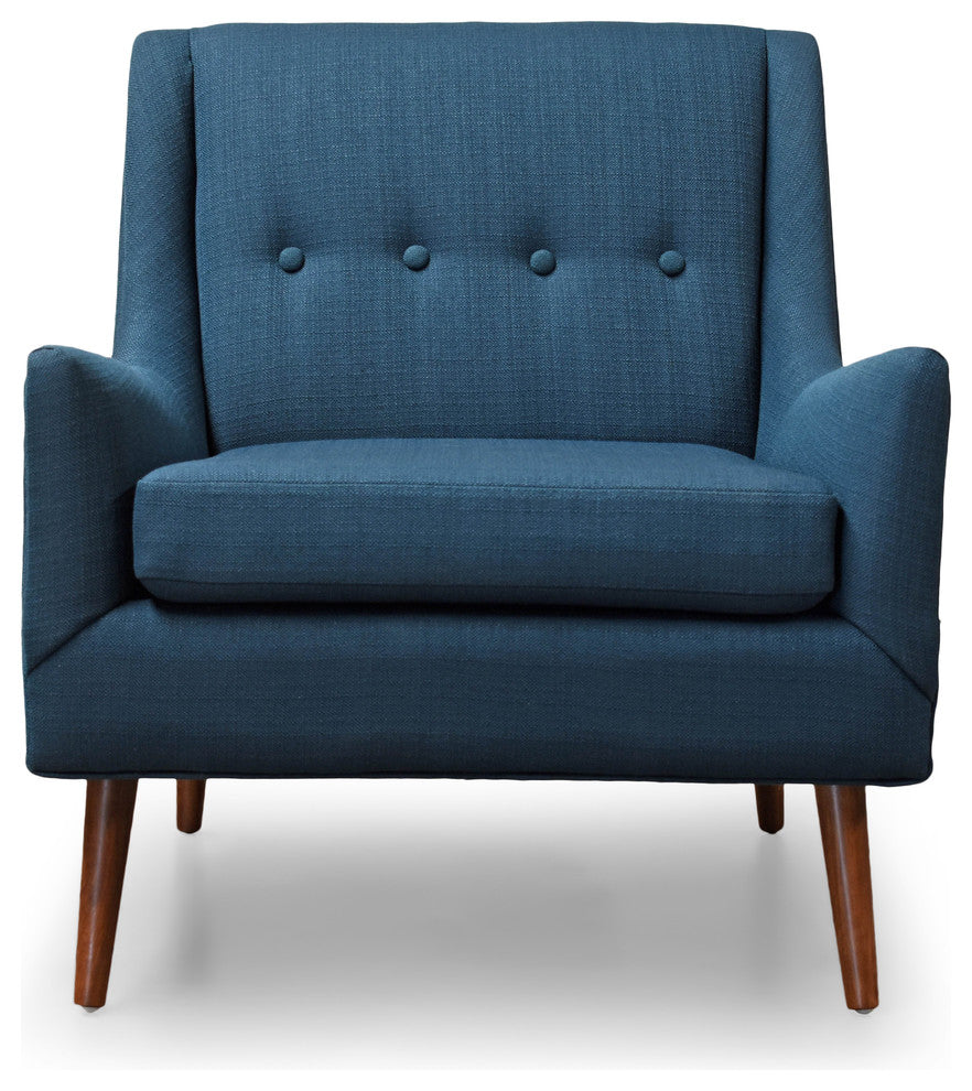 Rex Lounge Chair, Azure