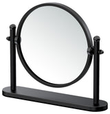 Coutertop 10.5" Magnification Mirror, Matte Black