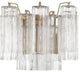 CRYSTORAMA Addis 2 Light Aged Brass Wall Mount