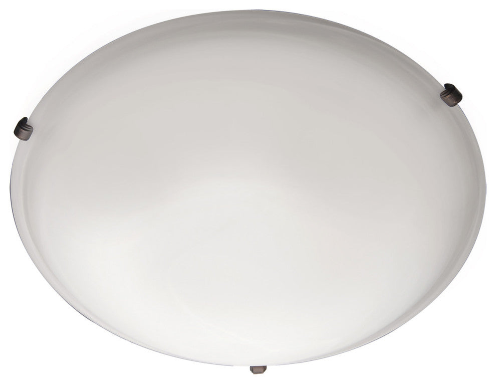 Maxim 2681FT Malaga 3 Light 16"W Flush Mount Ceiling Fixture - Oil Rubbed