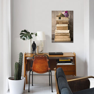 "Books II" by Symposium Design, Canvas Print, 26x18"