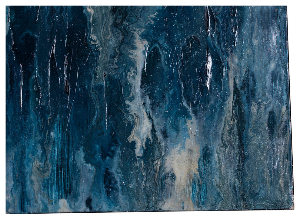 Contemporary Mountain Sound Wall Dcor - Multicolor