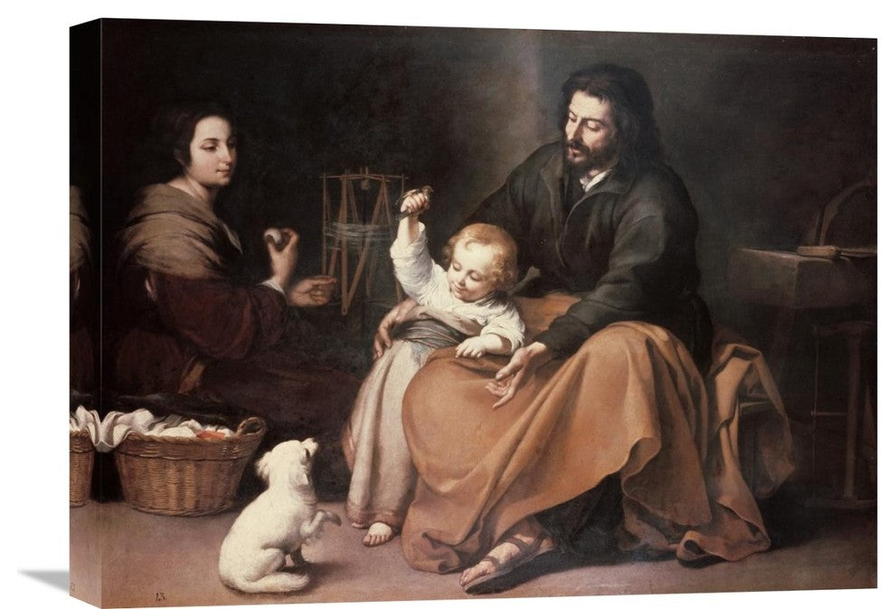 "Holy Family With a Bird" Artwork, 22"x16"